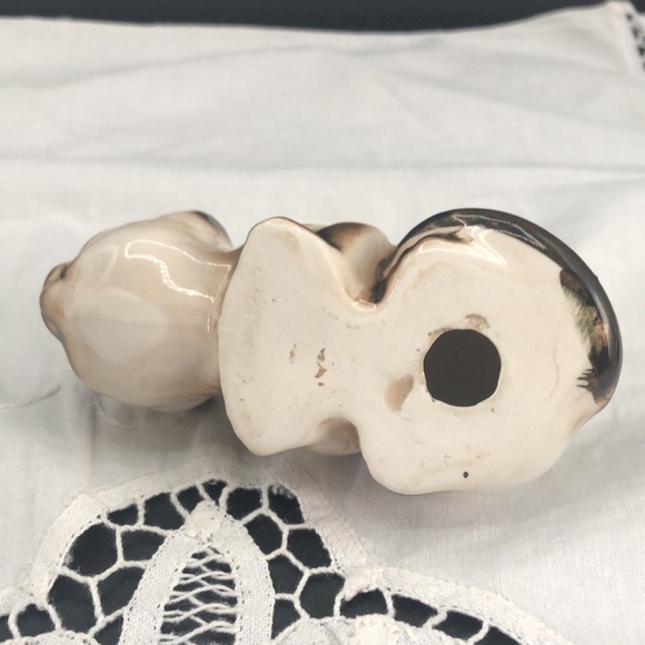 Vintage Enesco Porcelain Siamese Kitty Cat Shelf Sitter Peering Over the Edge - Picture 6 of 6